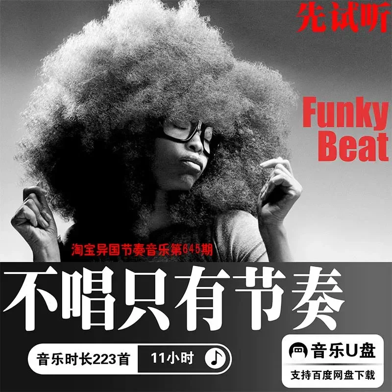 Ultra Clear Sound Quality High Quality Car Music Funky Rhythm MP3 Lossless Disc Electronic Sound U Disk Download