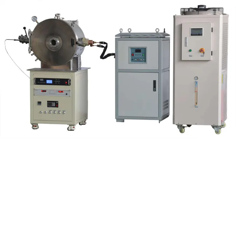 High Temperature China Mini Size 15KW Aluminum Induction Vacuum Melting Furnace