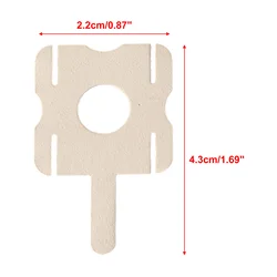 Nickel Hollow Nickel U-Shaped Sheet Spot Weldable Spot Welding Nickel 30Pcs 4S Lithium Battery Pack New Practical