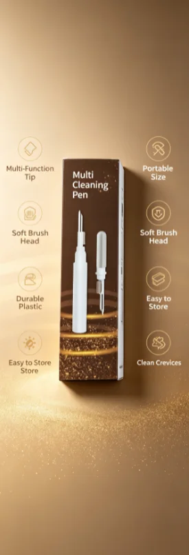 Multifunctional Cleaning Pen Multi Head Dust Removal Cleaning Tool For Earphone Keyboard Camera Lens Mobile Phone Screen Small Gap Dust Cleaner view 8