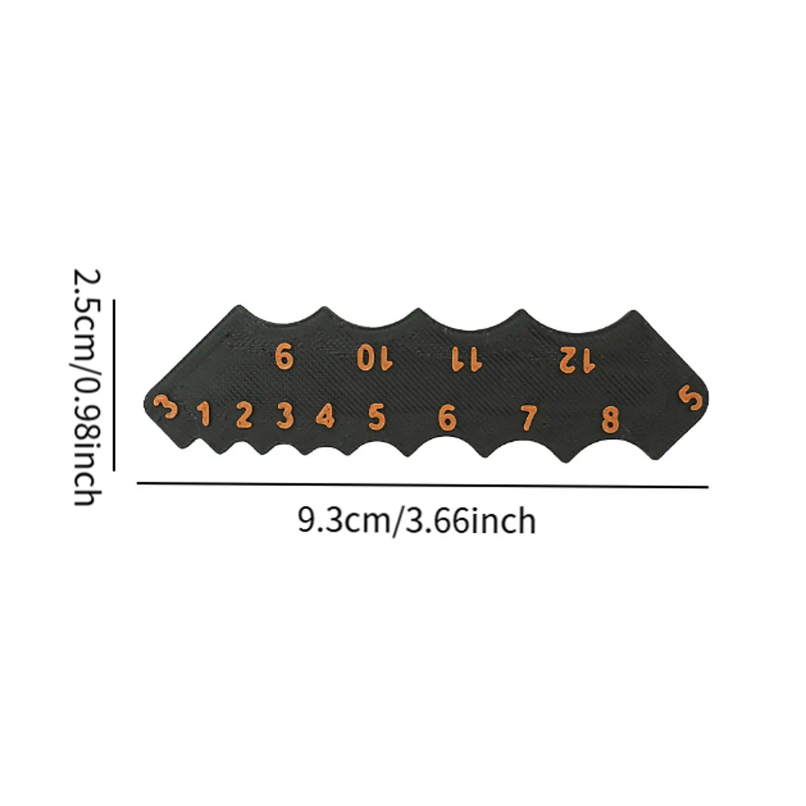 Radius template R gauge Measuring Tools,Round Corner Stitching Ruler Stencil for Home Carpentry Machine Installation Accessory