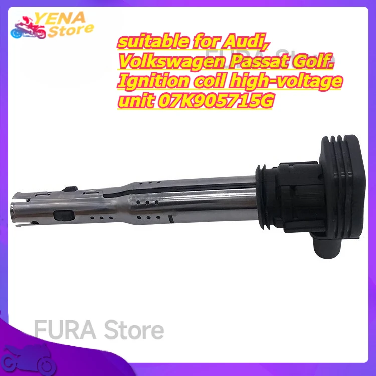

Ignition coil is suitable for Audi, Volkswagen Passat Golf. Ignition coil high-voltage unit 07K905715G. Automotive ignition coil