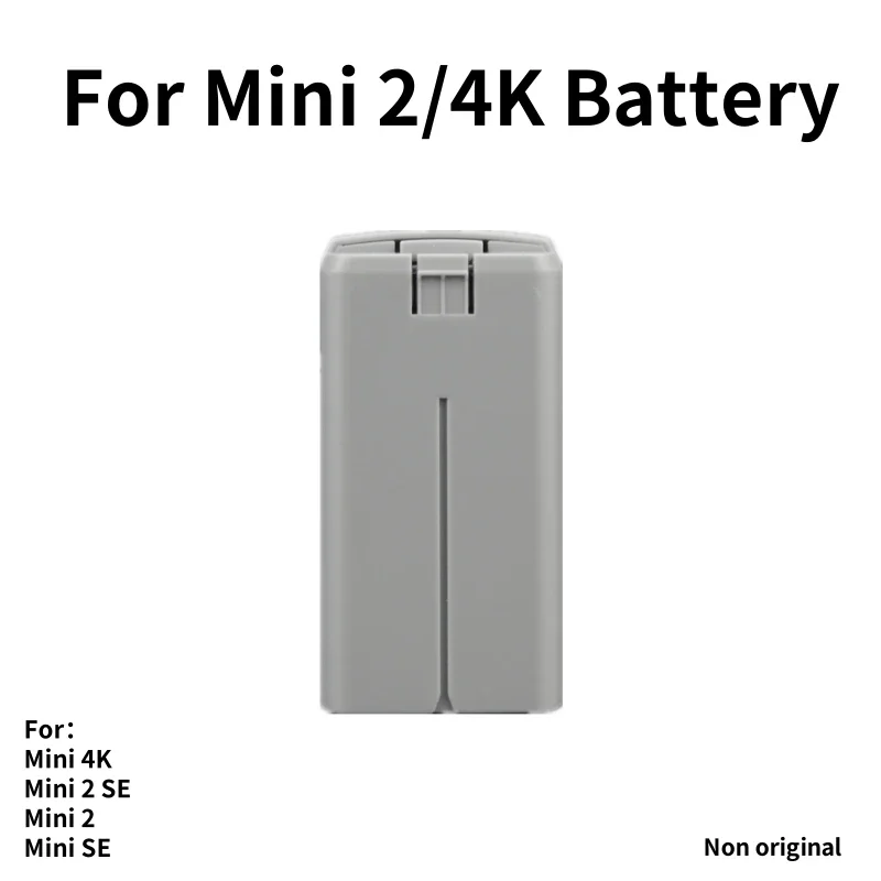 For Mini 2 Battery Mini 4K Battery 2250mAh Flight Time 30 Minutes Compatible Mini 2/SE/2 SE/4K Series Drone Batteries