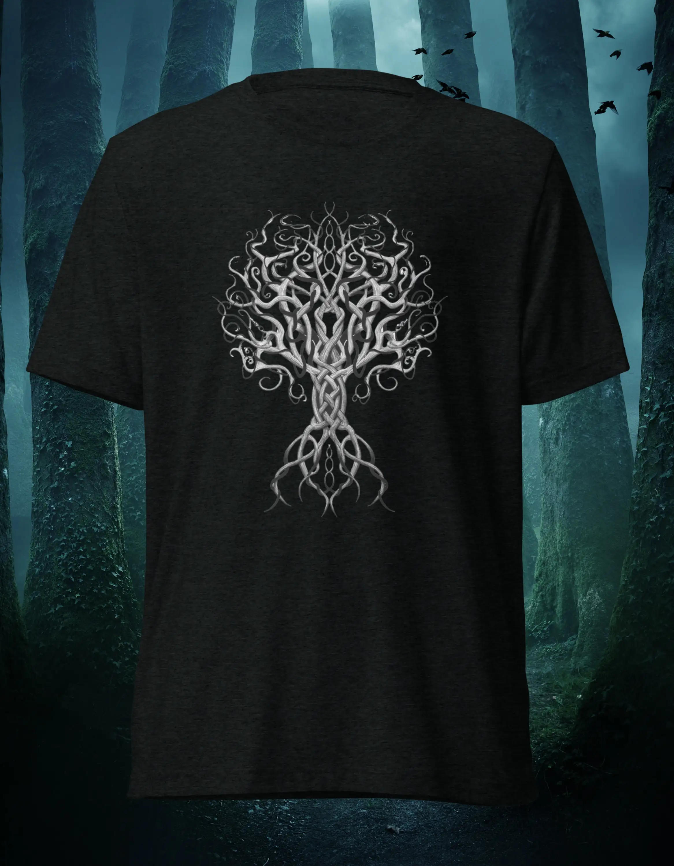 Sacred Tree of Life T Shirt Unisex Mystic Mandala Esoteric