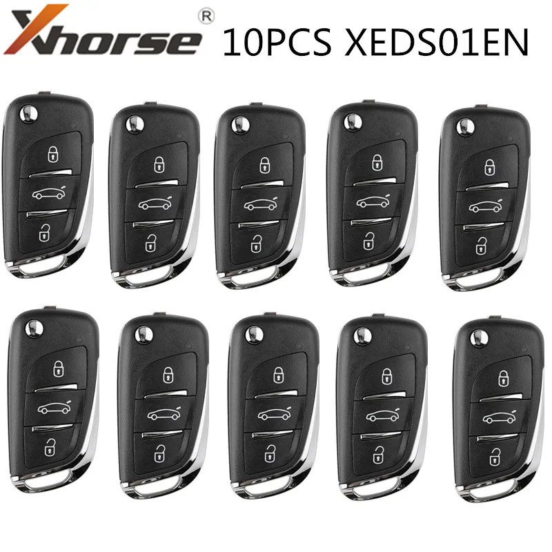 Xhorse XEDS01EN Super Remote DS Style Comes within Super Chip XT27 XT27A66 for VVDI2 /VVDI MINI/Max Key Tool 10pcs/Lot