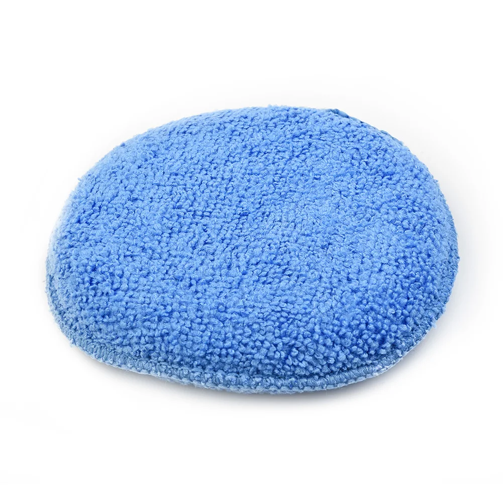 Applicator Pad Sponge Waxing Removing Wax Clean Tool Car Polish Reusable Foam Pad Washable 5inch Applicator Cleaning