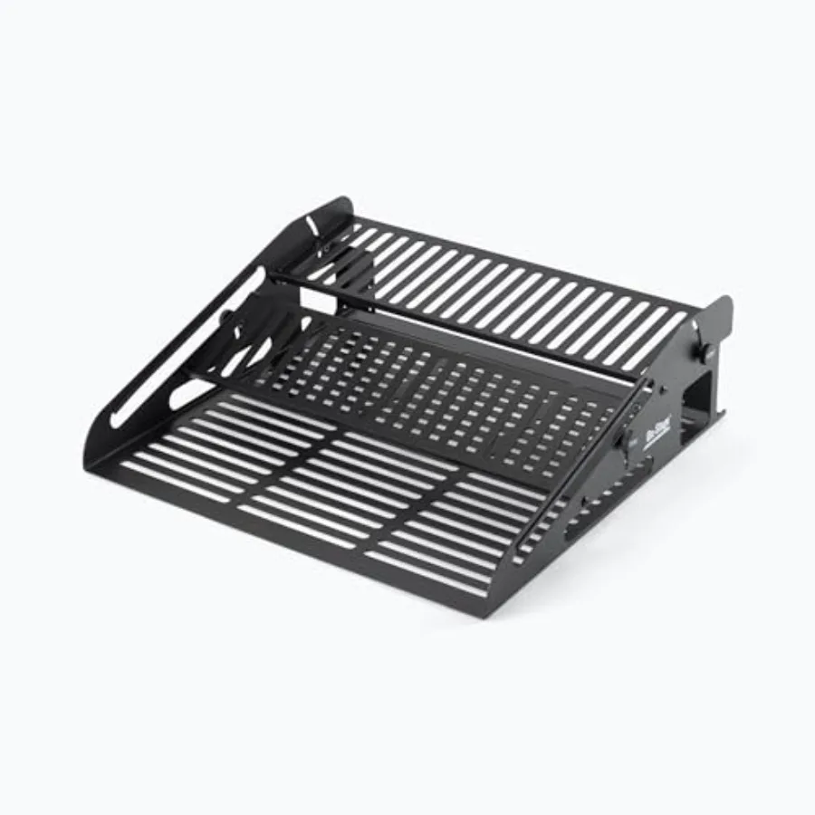 

SR5 Synth Rack Desktop Keyboard Stand Pedalboard and Mini Rack Three Tiers Holds Mini Synths Stompbox Effects Drum Machines Sma