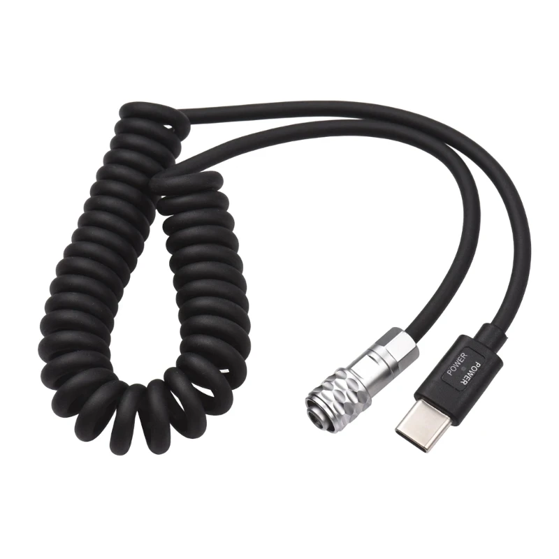 USB PD Power Cable For BMPCC 4K 6K Quick Charging Solution