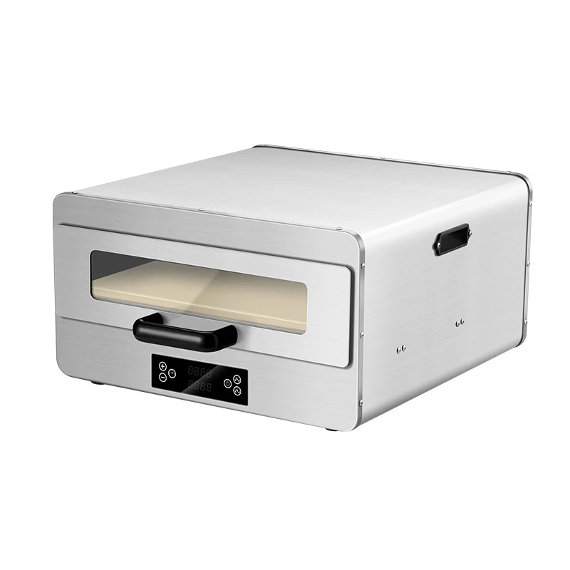 Horno inteligente de 3200W, máquina de horno de Pizza con calefacción 3D, máquina de Pizza multifuncional para el hogar de acero inoxidable 0-400 ℃