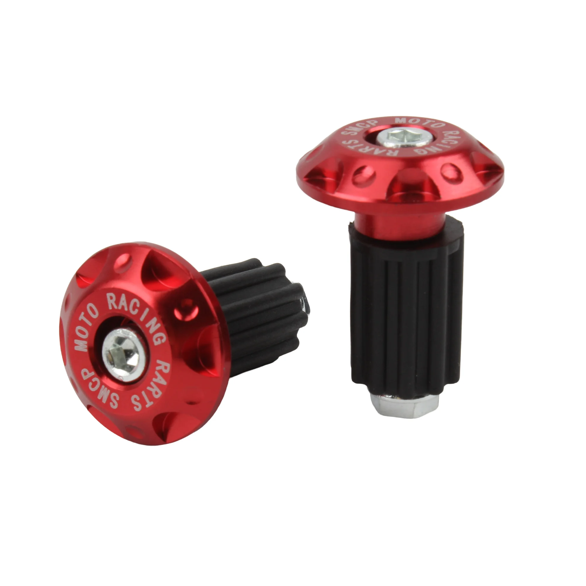 Motorcycle Handlebar End Plug Grip 5-color CNC Aluminum Handlebar Plug Cover Slider for KTM Kawasaki Honda Yamaha Motocross