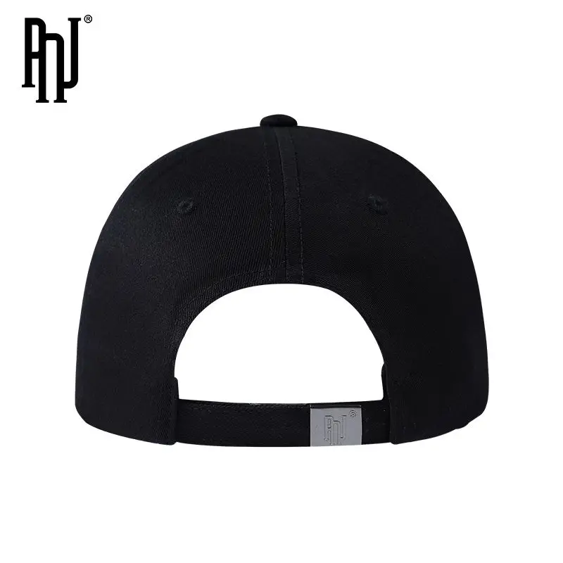 PNJ2023 Trendy Cap for Lovers Fashion Outdoor Leisure Sports Black Baseball Cap Sun Hat