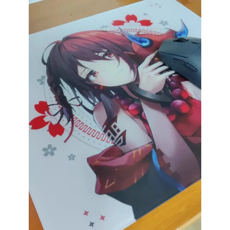 YUKI AIM Glass Mouse Pad Gaming FPS Tempered Glass Copy Edition Mouse Pad Smooth Professional Customized Gifts Mouse Pad