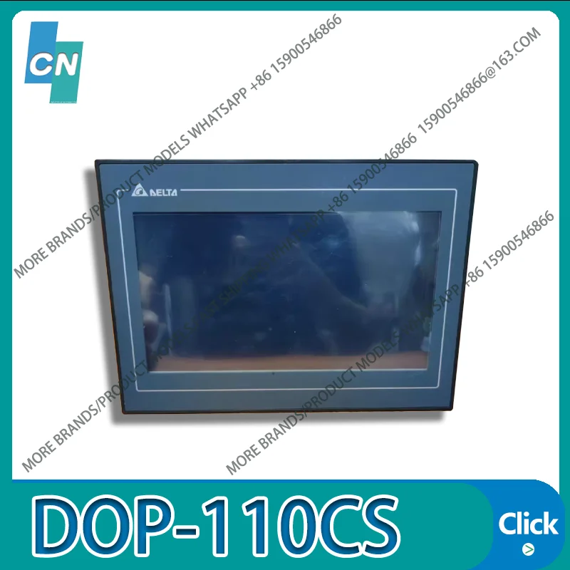 

Second-hand DOP-110CS HMI touch screen Original Functional tested ok Fast Shipping