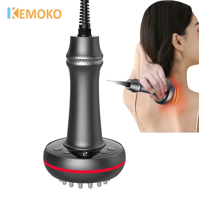 Electric Guasha Massager Body Shaping Heating Meridian Scraping Brush Lymphatic Detoxification Regimen Dredging Fat Burner Slim