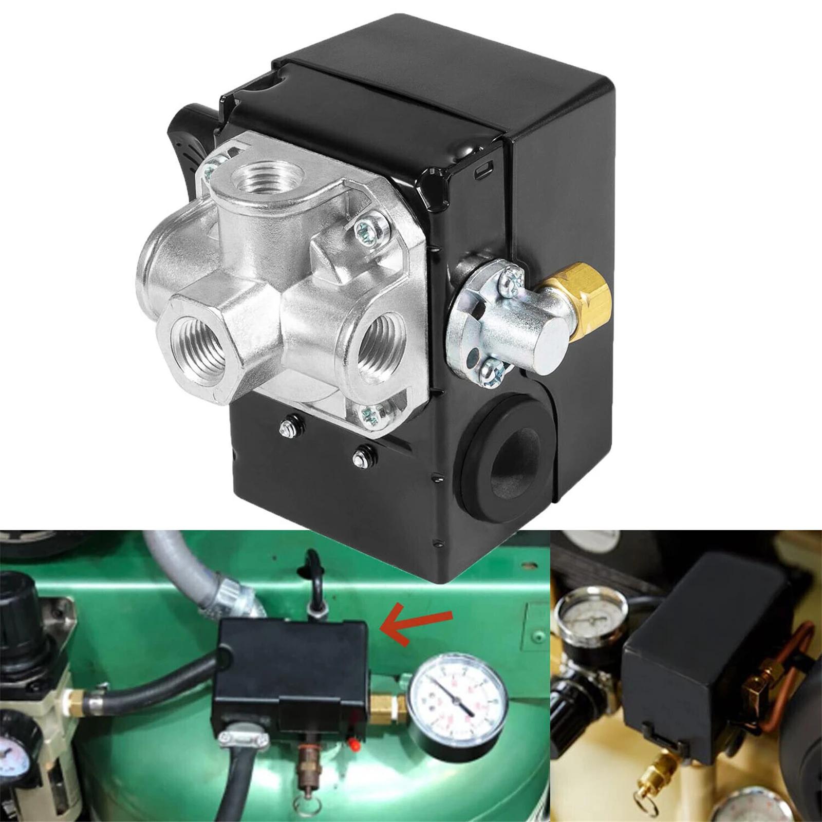 

For Ingersoll-Rand 23474570 Pressure Switch Two Stage Compressor 2340 2475 2545