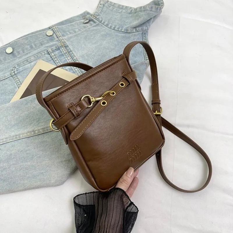 Trendy Classic Diaper Bag Luxury High End Minimalist Solid Color Original Crossbody Handbag Commuter Ladies Tote