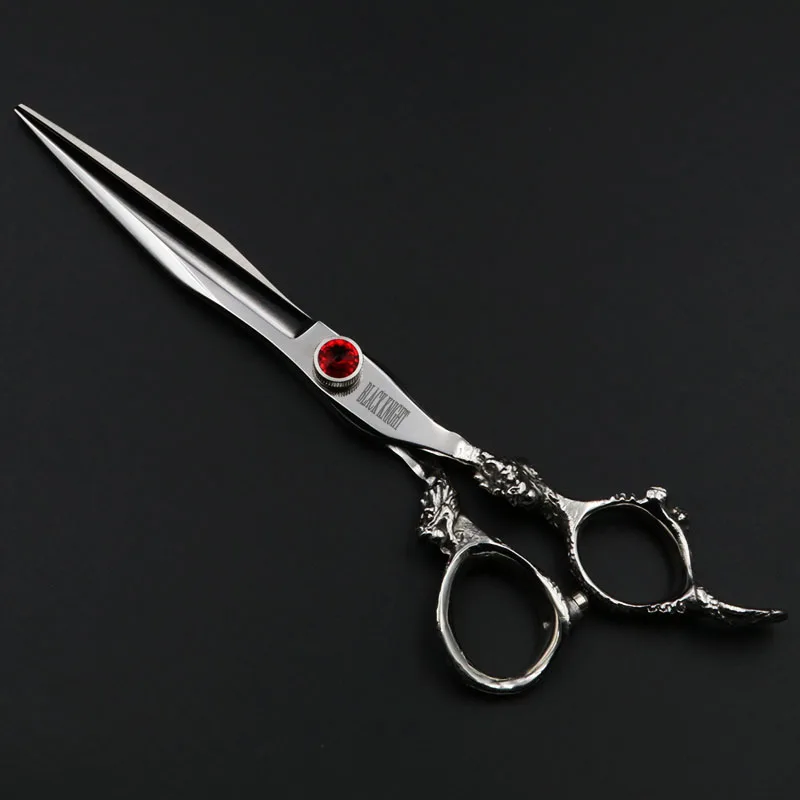 

7 Inch Professional Pet Hair Scissors Barber Dog Grooming Cutting Shears Personality Dragon Head Handle