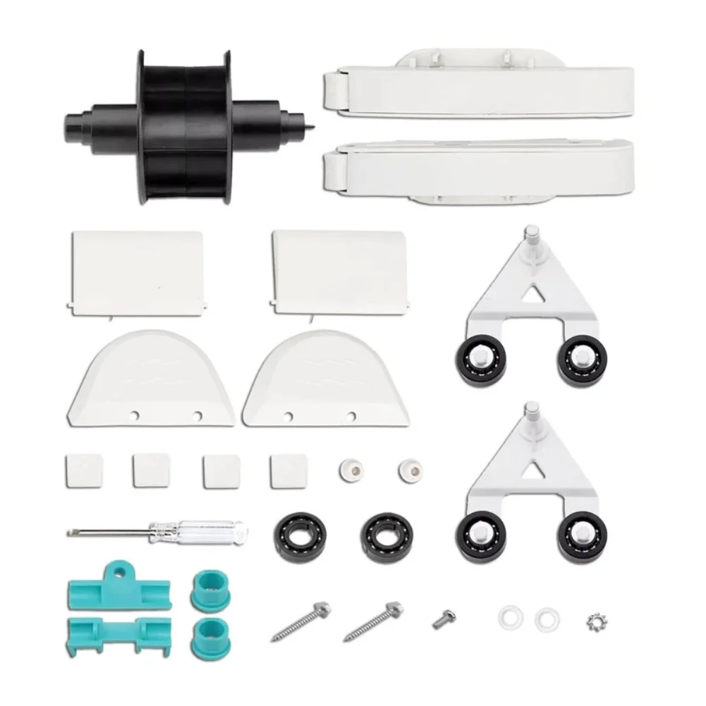 Easy Installation Pool Vacuum Repair Kit For Sustainable Pool Maintenance Extended Vacuum Lifespan Plastic Material Quick Setup