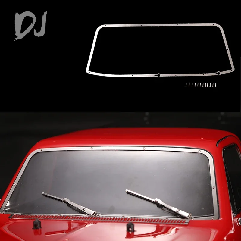 Front Windshield Metal Frame for 1/10 RC Crawler Car Traxxas TRX4 Chevrolet K5 Blazer Diy Parts