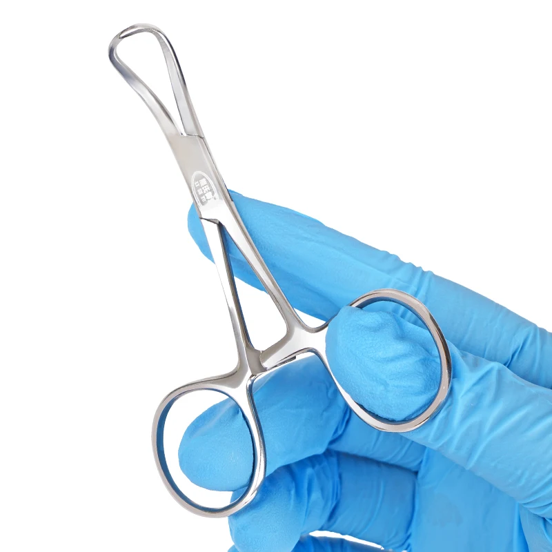 

1PC Dental Surgical Towel Clamp Forcep 9cm Stainless Steel Fixed Cloth Plier Surgery Tool