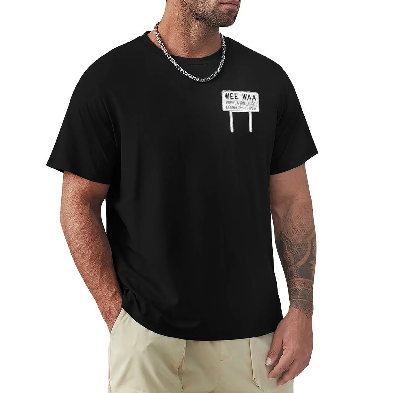 Population 2000 T-Shirt Summer Casual Loose T-Shirt
