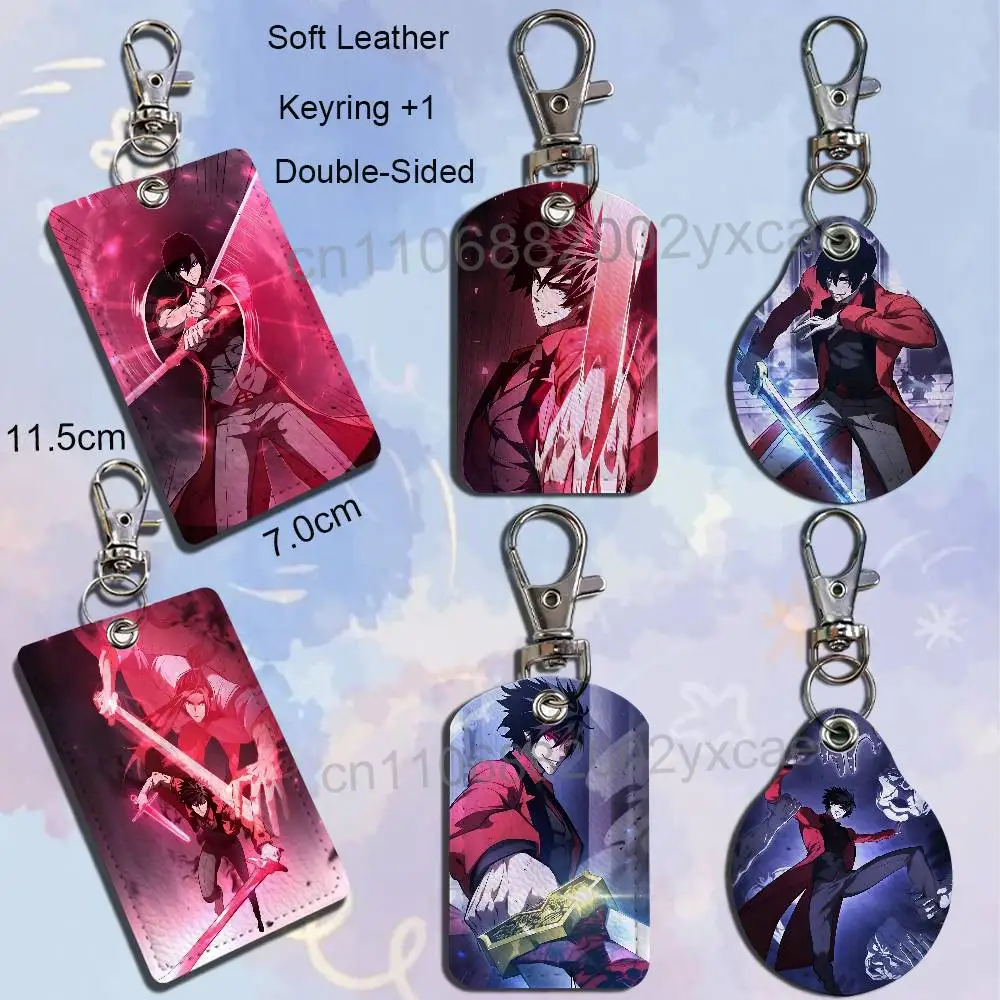 Han Seong Yun Boundless Ascension Keychain Holder Suitable For Subway Bank Card Bus Card Case Badge Holder Wallet Card