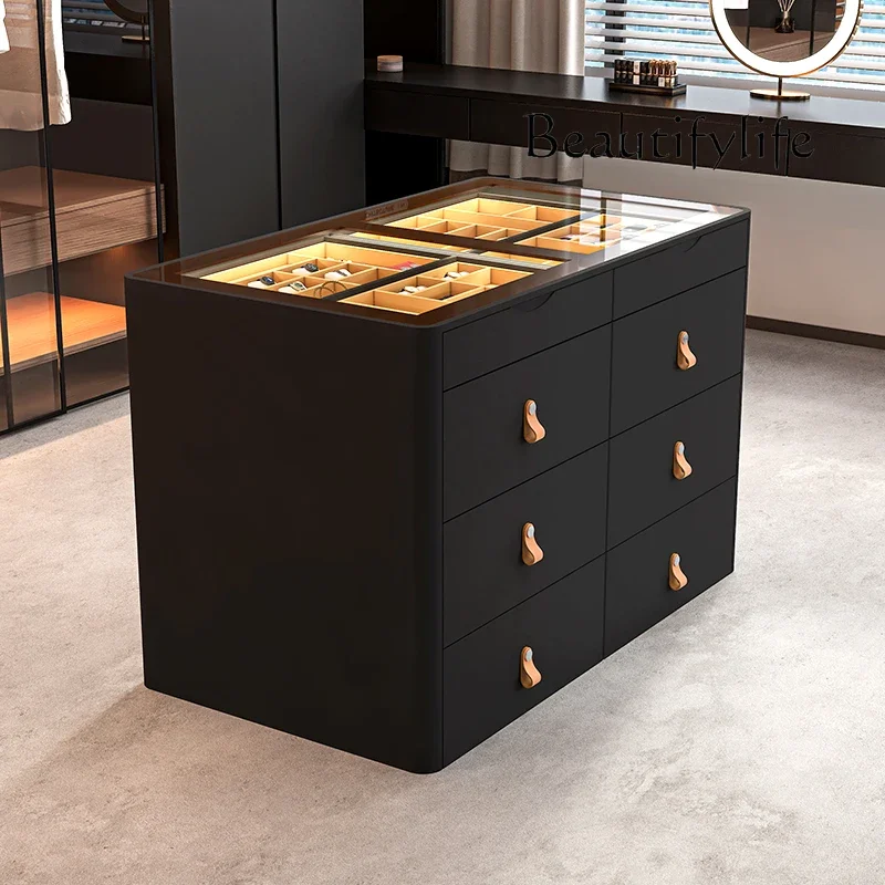 X36 Cloakroom Nakajima Counter Premium Jewelry Accessories Display Desk Women's Clothing Store Nakajima Display Cabinet