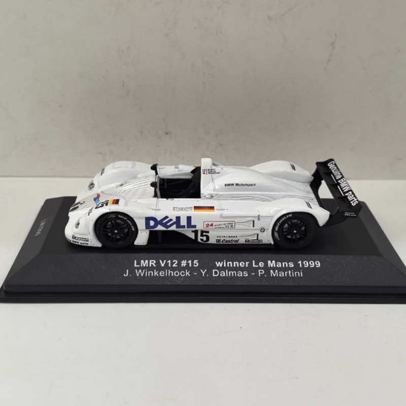 

IXO 1/43 Scale LMR V12 #15 1999 Alloy Simulation Car Model Static Collection Decorated Holiday Toys Classic Souvenir Gift