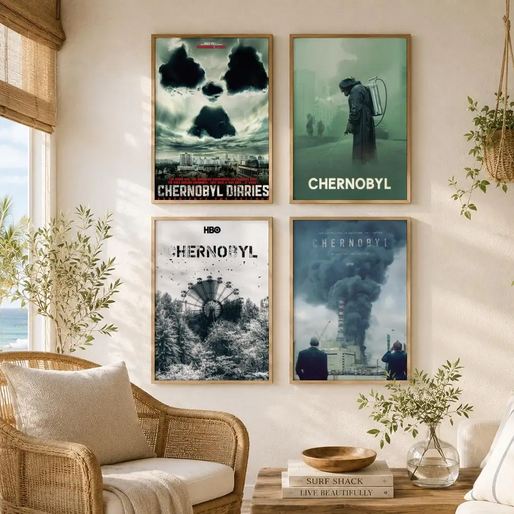Classic Movie C-Chernobyl Diaries Poster High-Quality Canvas Wall Mural Crease-Free For Living Room Bedroom Interiors