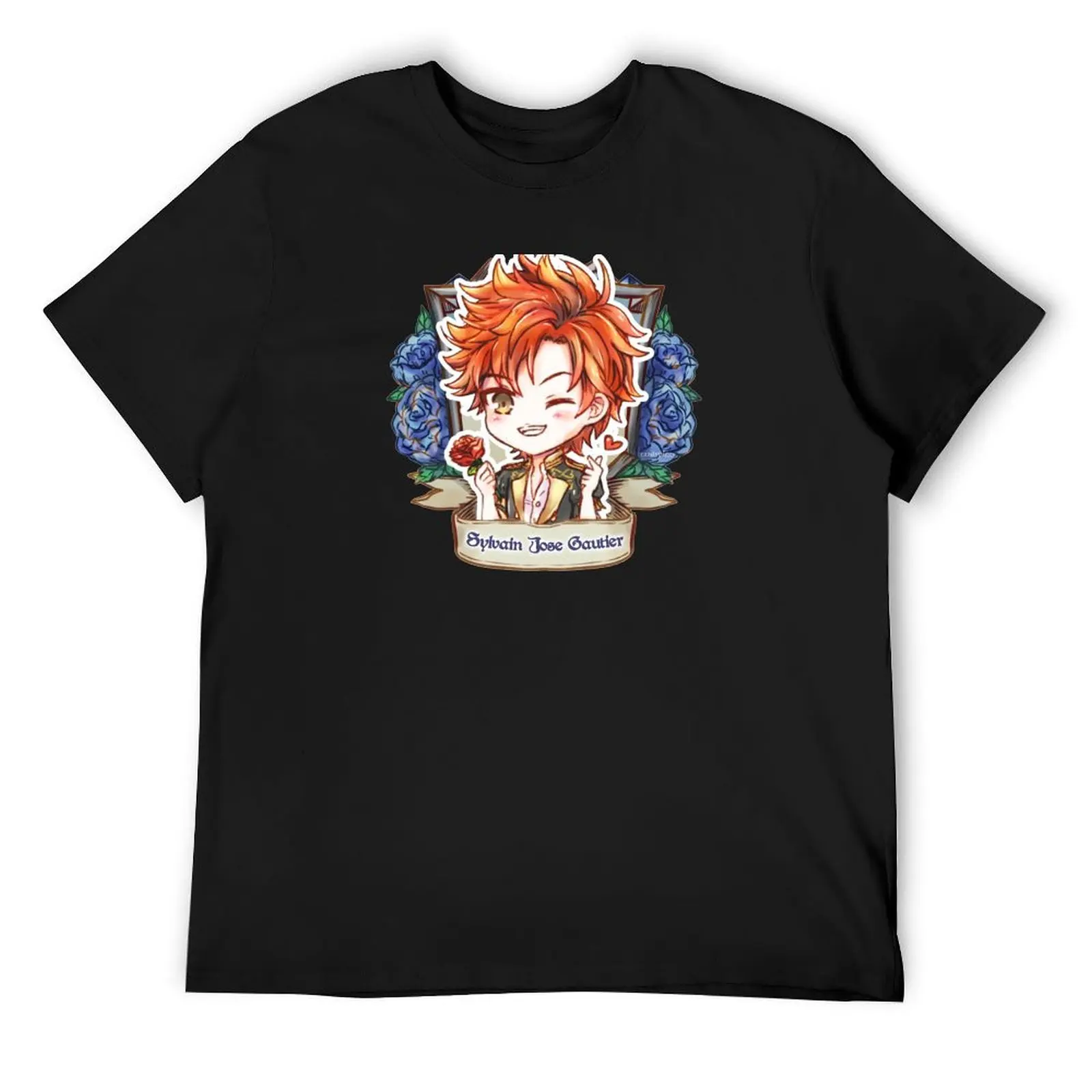 Sylvain of the Blue Lions! T-Shirt Aesthetic clothing anime tshirt tops cheap stuff plain white t shirts men