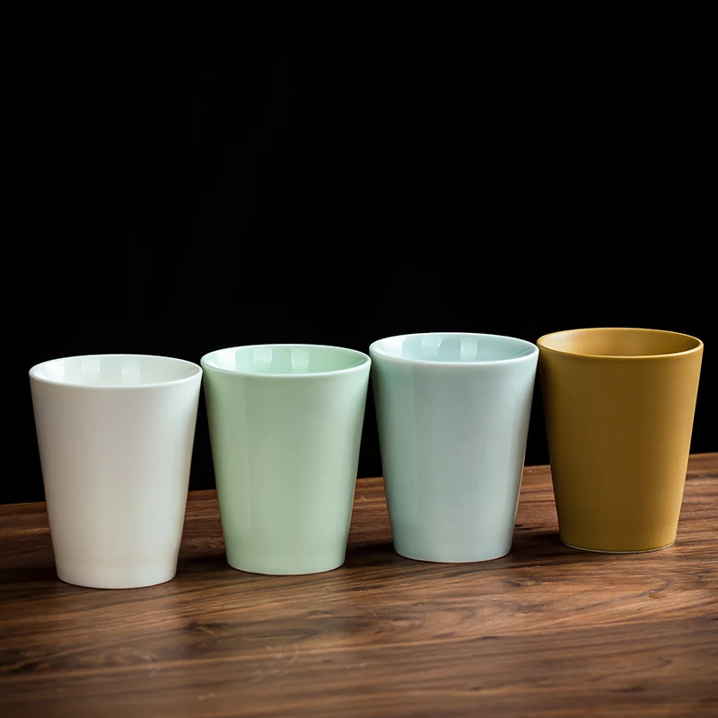 Large Size Ceramic Beer Mug Coffee Cup Commercial Use Casserole Dish Home Use Big Capacity Water Coke Tea Juice Rinse Cup - view 2