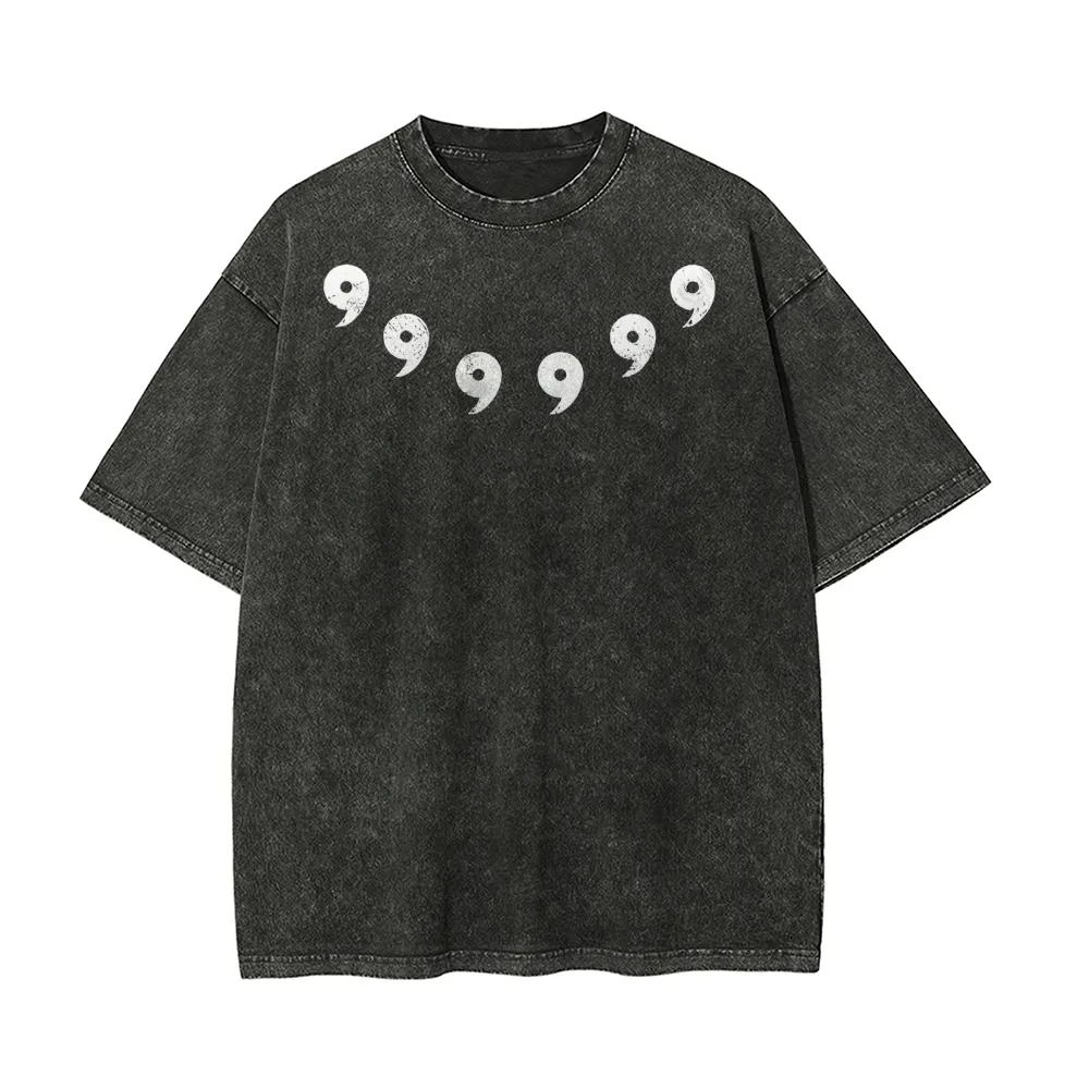 Camiseta Six Paths Magatama Naruto para Hombre, Estilo Acid Wash, Diseño Gráfico Sage Mode, Algodón, Streetwear, Rinnegan, Ninja, Minimalista, Vintage