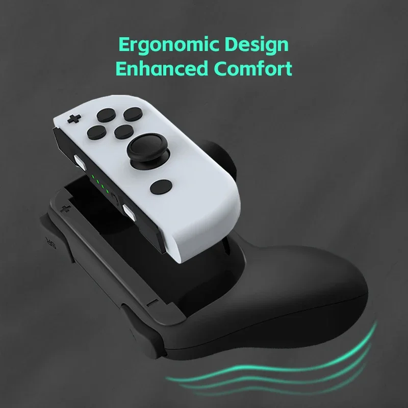 2-pak uchwytów do Joycon Comfort Uchwyt do JoyCon Kompatybilny z Nintendo Switch Oled Gaming Sport dla Joy Con