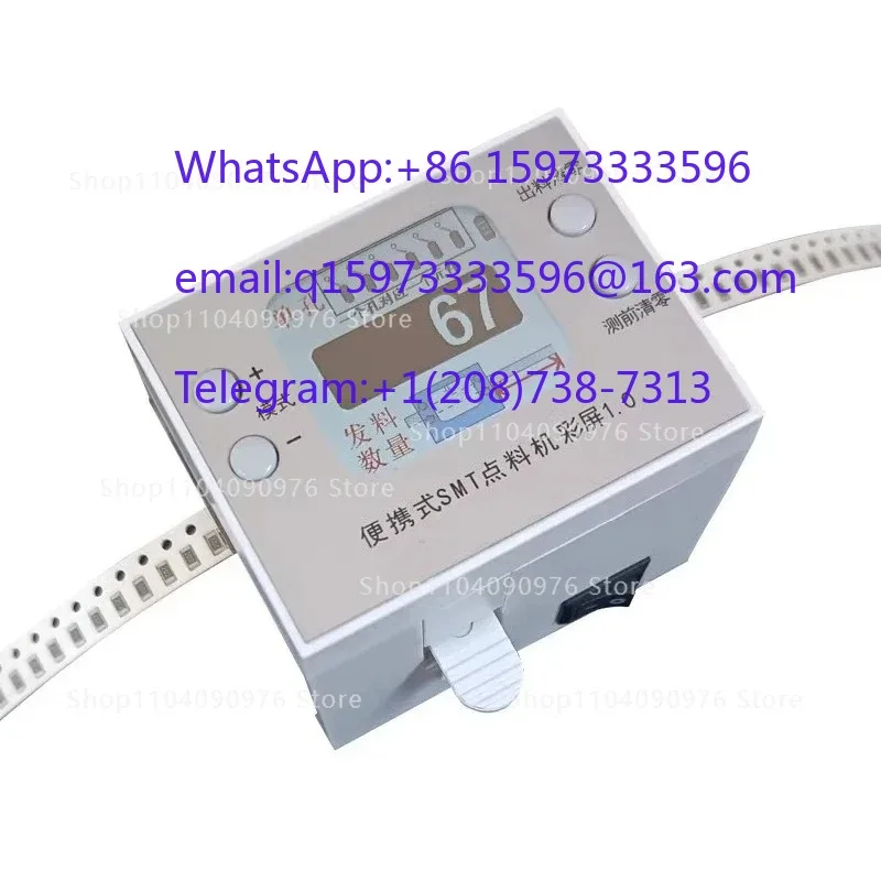 Color Screen Portable SMT Component Counter and Fast Parts Counting Machine for SMD and Reel Tape Inventory Applications