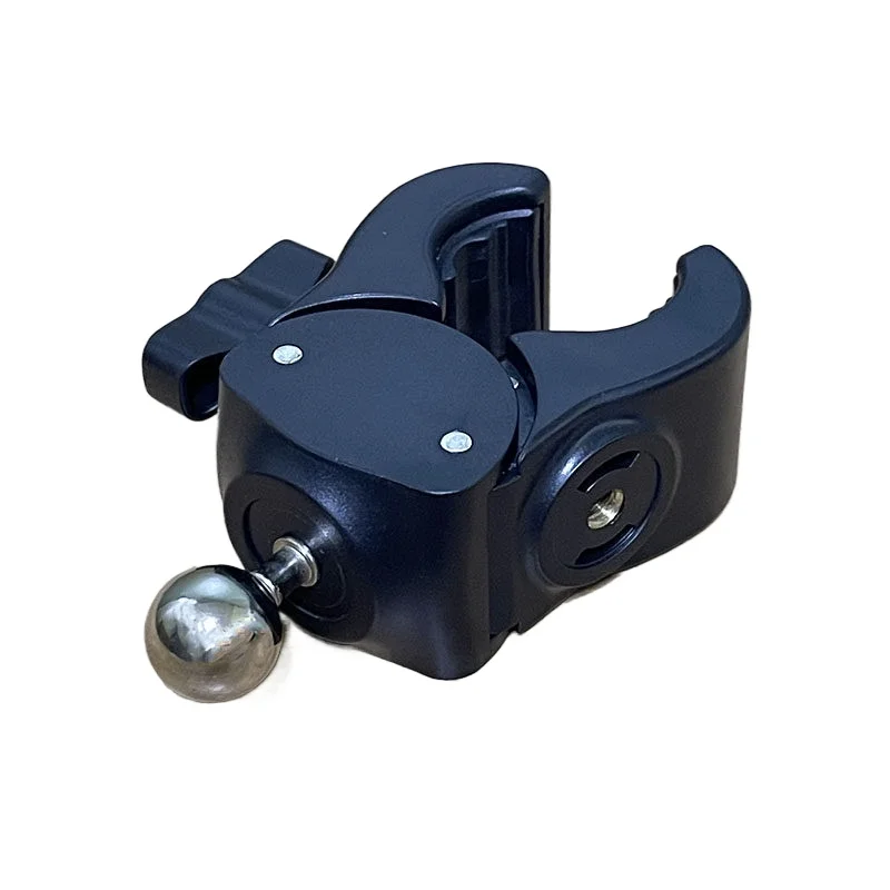 Suitable for Thickened Crab Clamp 360 Degree Pea Clamp 1/4 Inch Screw Tripod Round Tube Fixing Clamp Bracket