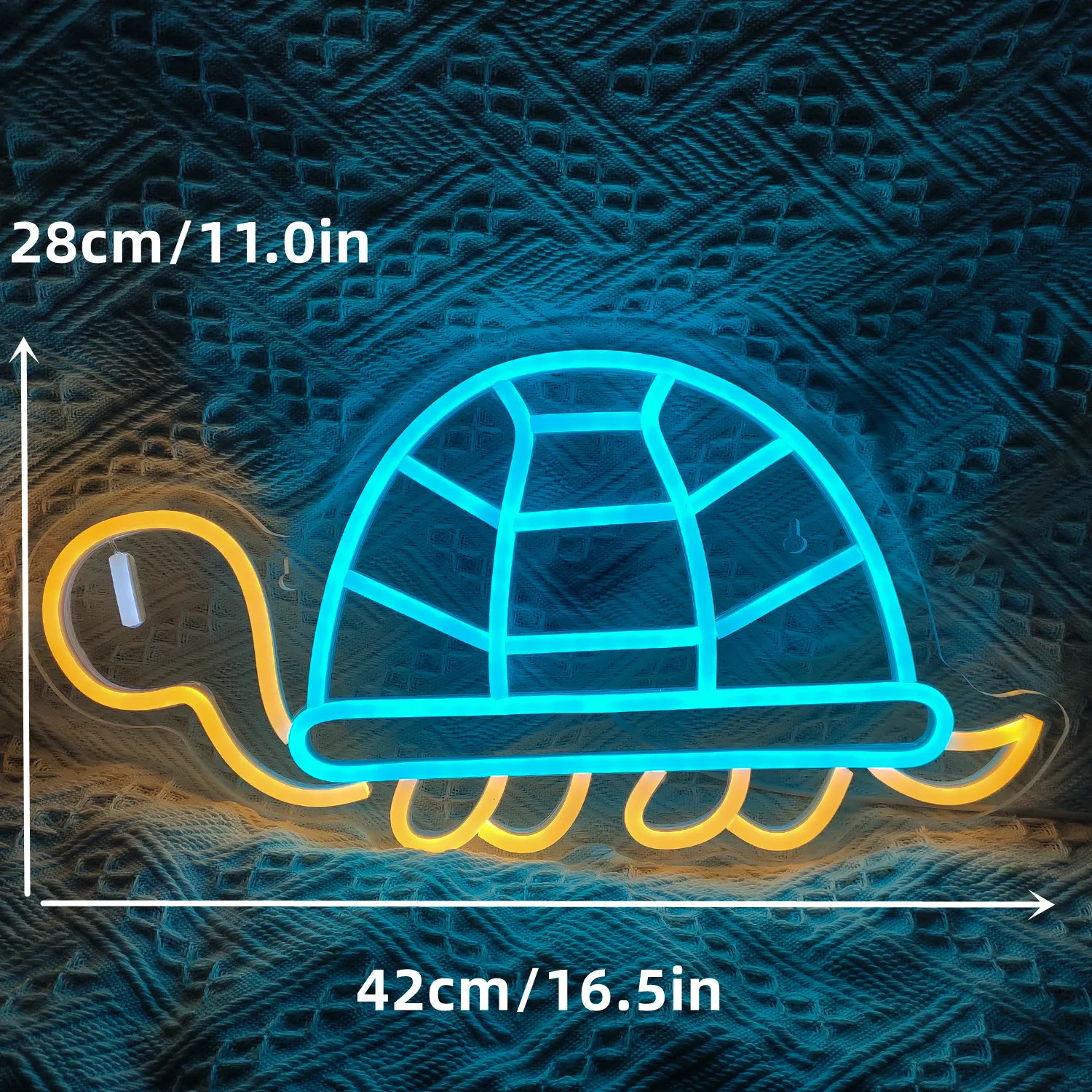 Imagem -03 - Turtle Neon Sign Led Light Clube Bonito Restaurante Bar Loja Festa Animação Animal Quarto de Crianças Home Art Wall Decor Lamp Presente