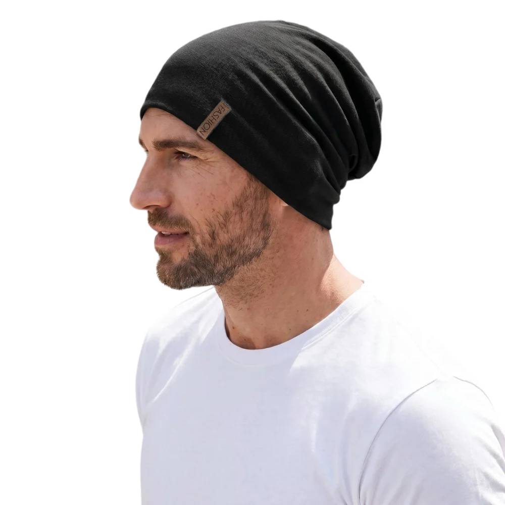 Running Cap Lightweight - Topi Beanie Unisex Lembut dan Longgar,