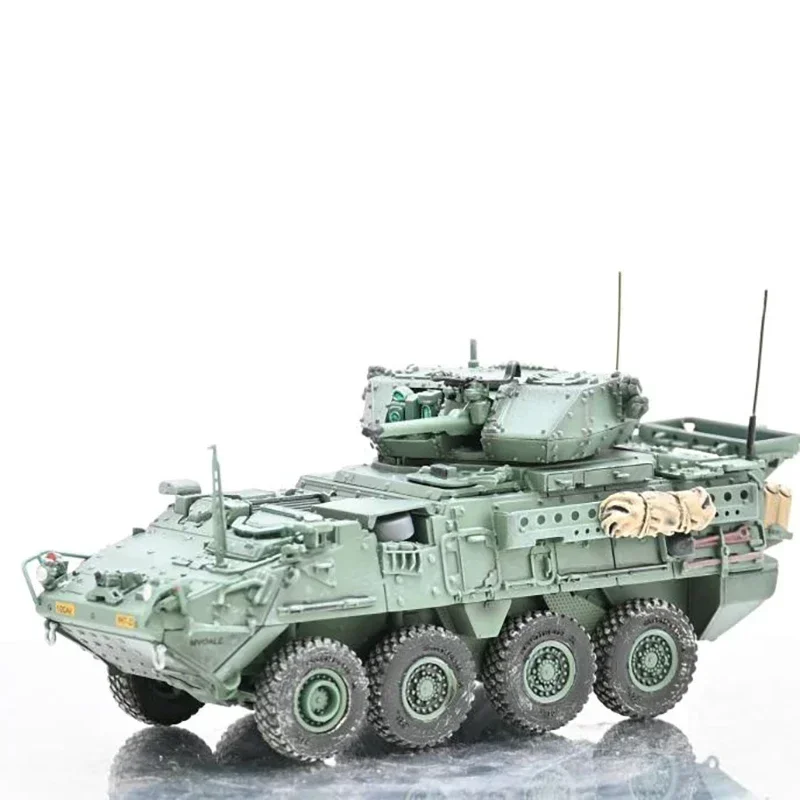 

2024 New Diecast 1:72 Scale American M1296 Dragoon Infantry Tracked Fighting Vehicle Finished Tank Model Collection Gift Toys