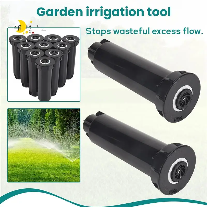 

AF95-10Pcs -Up Sprinkler Lawn Tool Spray-Head For Garden Supplies 360 Degree Irrigation Equipment Gear Sprinkler