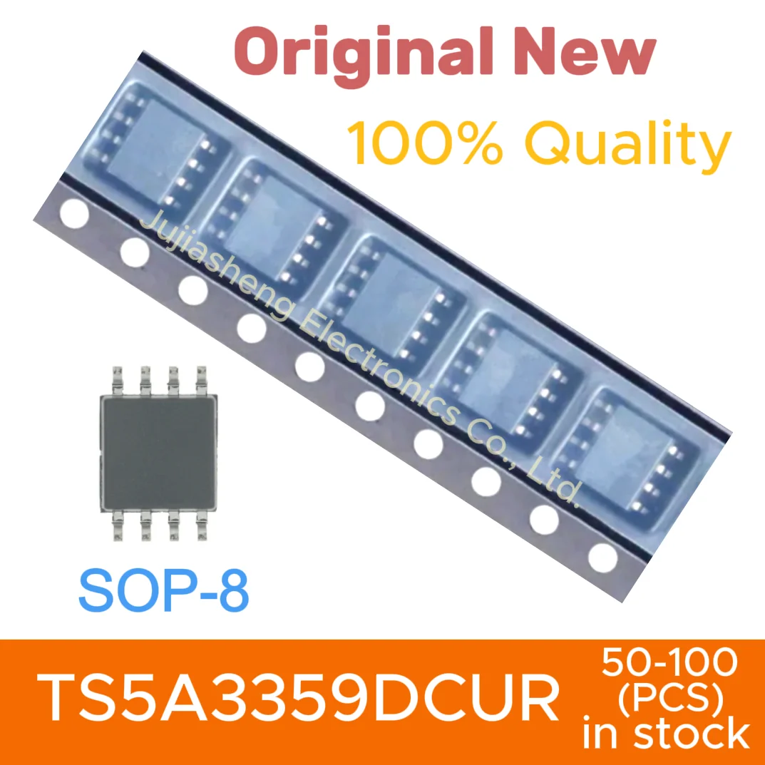 

(50-100pcs)TS5A3359DCUR VSSOP8 100% New original Single Channel Analog Multiplexer IC Integrated Circuit in stock