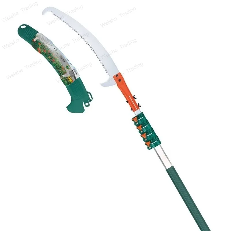Double hook  branch shears telescopic shears garden hand saw high branch saw pruning fruit trees, pruning