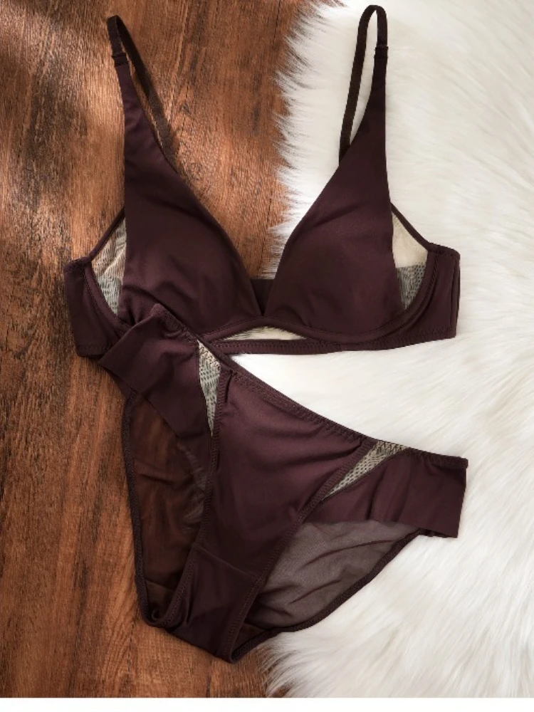 Sexy Deep V Rabbit Ear Bra, Wireless Invisible Summer Bra for Women, Thin Breat…