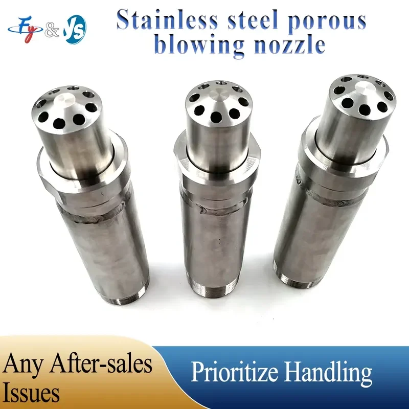 1000L/h Large Flow Industrial Waste Oil Burner Nozzle Air Atomizing Full Cone Spray Nozzle For Boiler Combustion Heating System