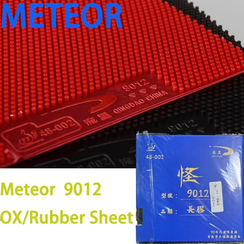 

METEOR 9012 Long Pips OX & Table Tennis Rubber Sheet 0.5/0.8mm Sponge Table Tennis Rubber Sheet ITTF Approved Ping Pong Rubber