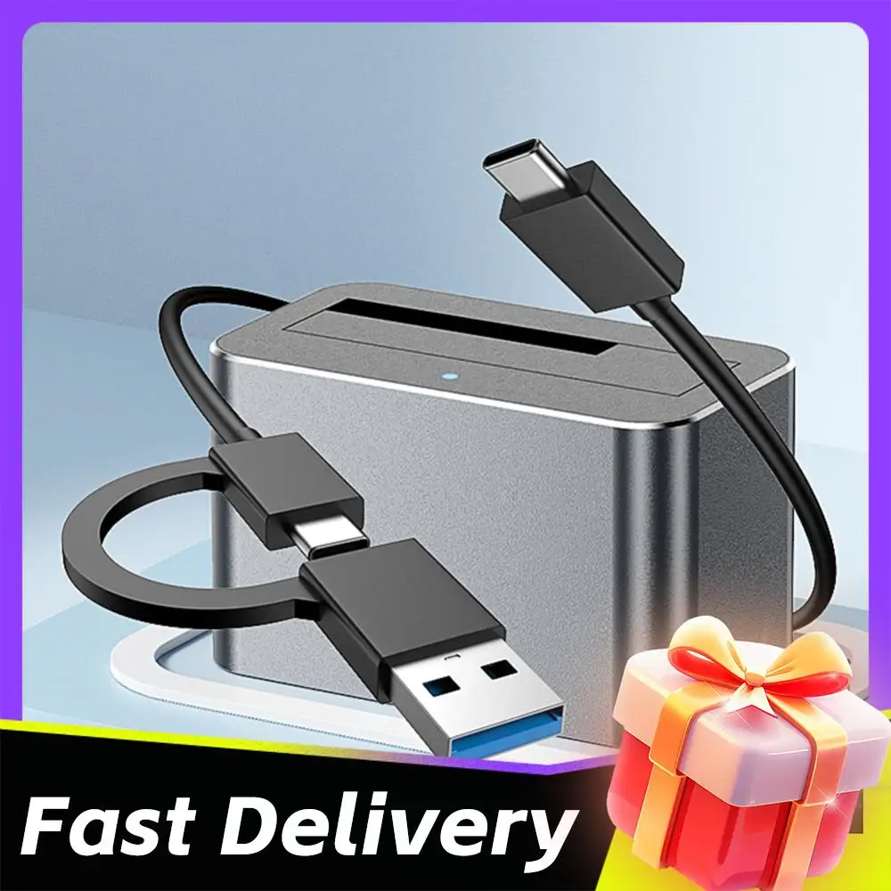 

Hard Drive Dock 5Gbps USB3.0 to SATA/SAS External Hard Drive Docking Station 20TB for 2.5/3.5 inch SATA/SAS HDD SSD