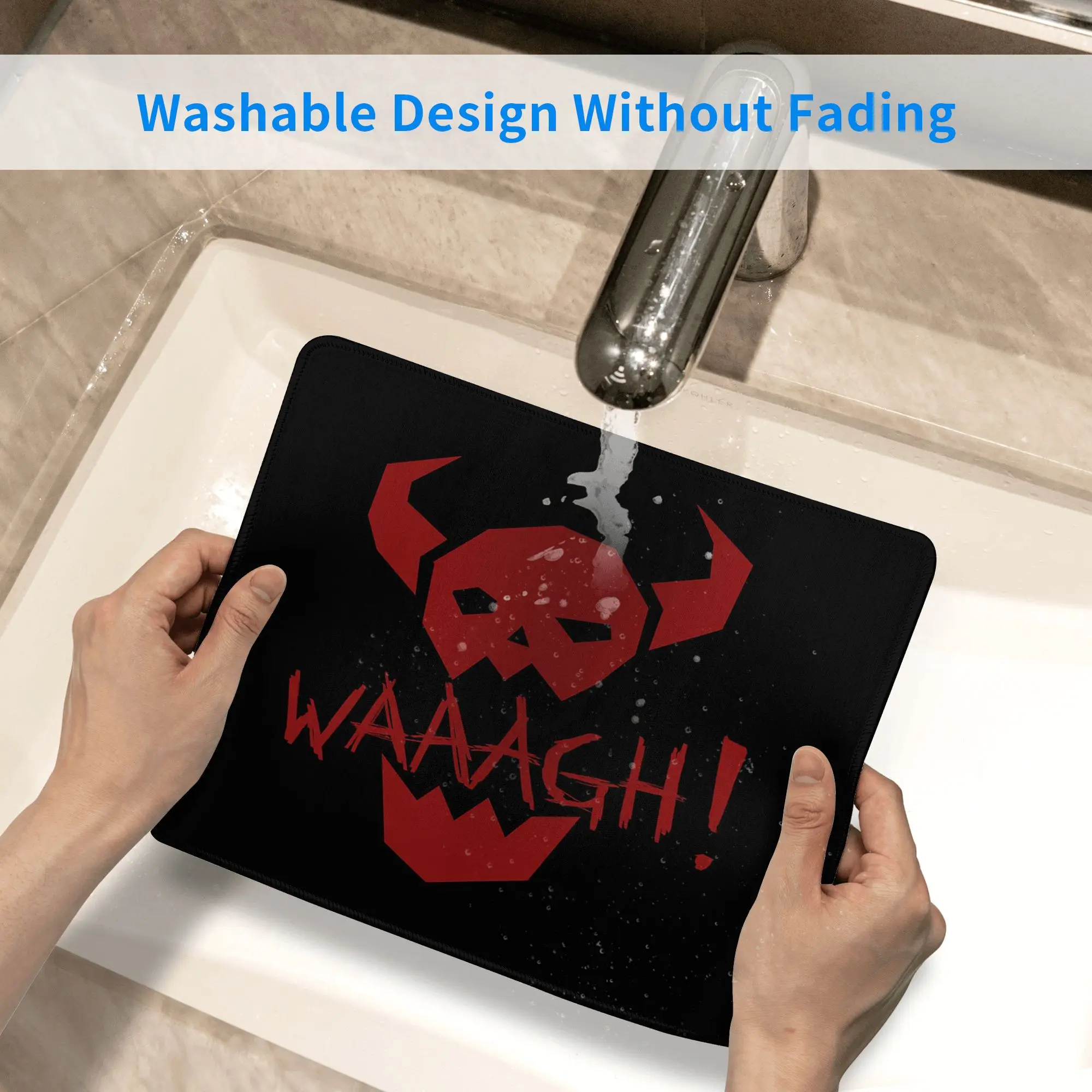 오르크 와아agh! 마우스 패드 컴퓨터 키보드 마우스 매트 게이머 PC 노트북 책상 매트 사무용품 테이블 매트