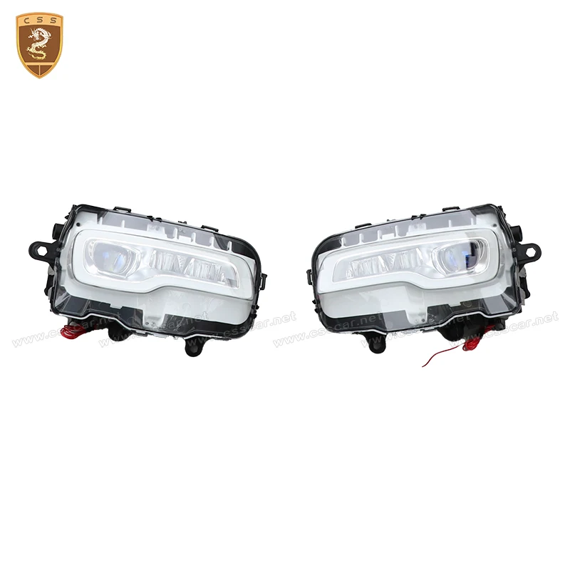 2Pcs LED Daytime Running Headlight Front Bumper Guard Board Protection For Rolls Royce Ghost Old Upgrade New 2 Generation