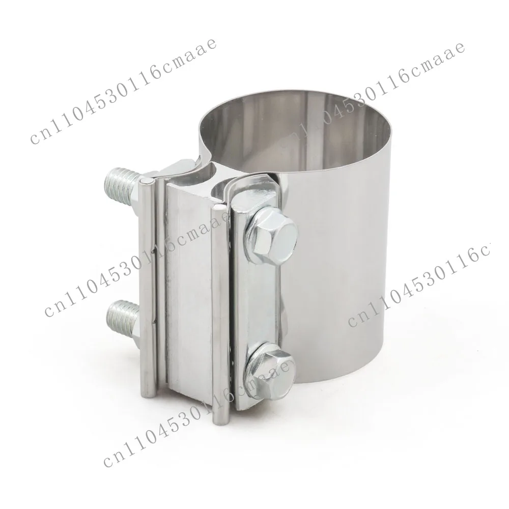 Suitable for automobile modification exhaust pipe diameter clamp, muffler butt clip, tail throat hoop 2/2.25/2.5/3/4 inch