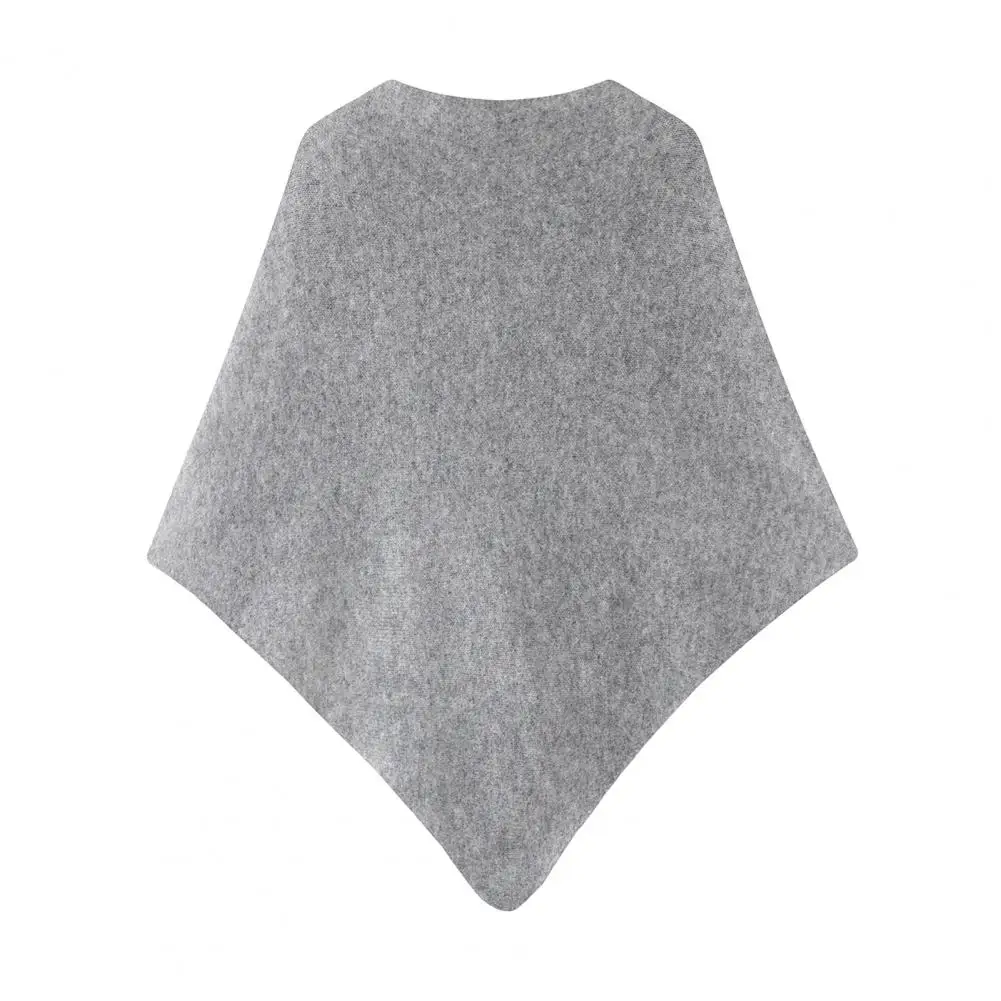 Tops con hombros, suéter para mujer, chal anudado, elegante chal de punto para mujer, cárdigan envolvente, capa en imitación de Cachemira para elegante