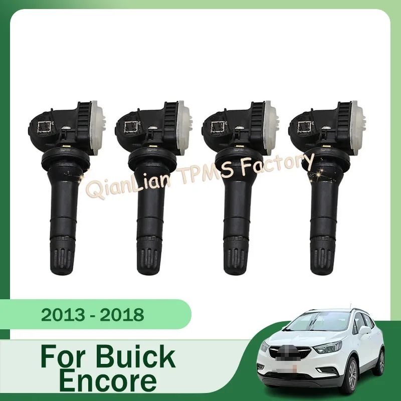 4 Stück Reifendrucküberwachungssensor TPMS für Buick Encore 2013–2018 315 MHz 13540601
